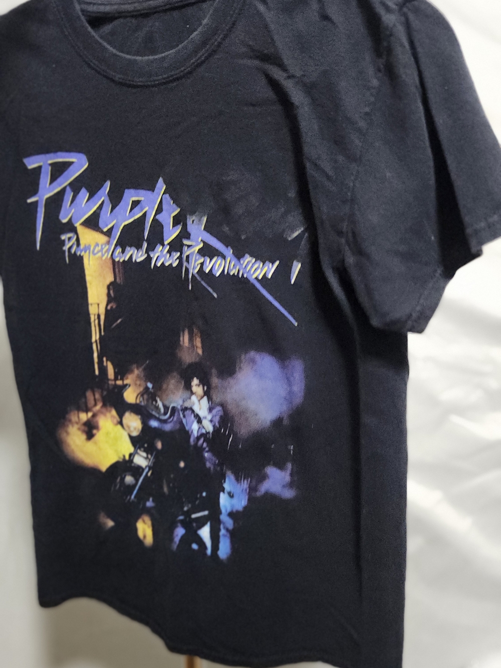 Womens Prince Purple Rain Shirt Size S